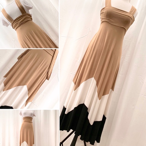 Convertible Maxi Skirt/Suspender Dress - Picture 1 of 6